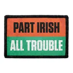 Pull Patch Part Irish All Trouble patch 1 stk velcro