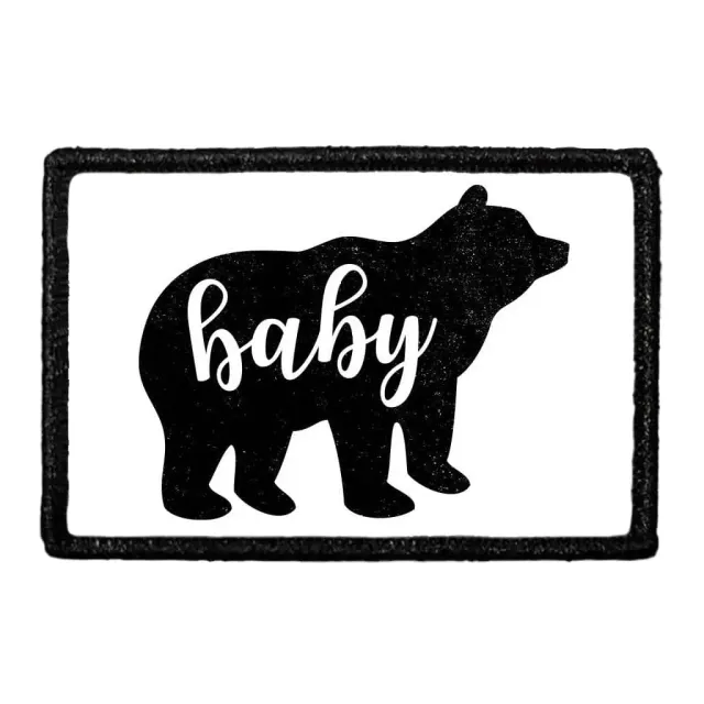 Pull Patch Baby Bear patch 1 stk med velcro