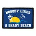 Pull Patch Shady Beach patch med velcro 1 stk – strand