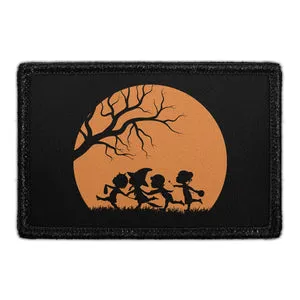 Pull Patch Pumpkin Moon Silhouette patch velcro