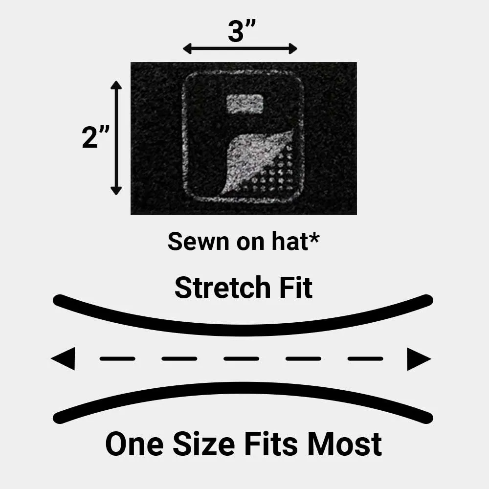 Pull Patch Premium Beanie Flexfit hue orange