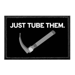 Pull Patch Just Tube Them patch med velcro 3x2