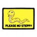 Pull Patch Please No Steppy patch 3x2 velcro humor
