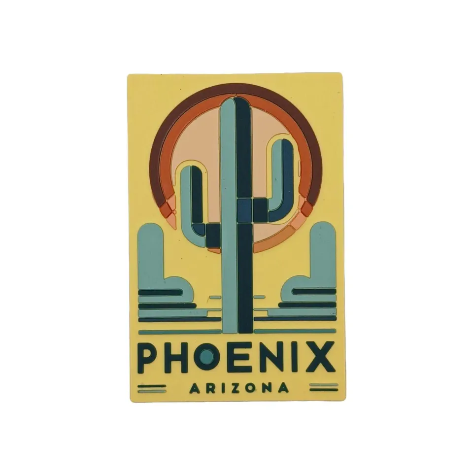 Vagabond Heart Phoenix køleskabsmagnet 76x51 mm PVC