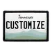 Pull Patch Tennessee License Plate patch med egen tekst