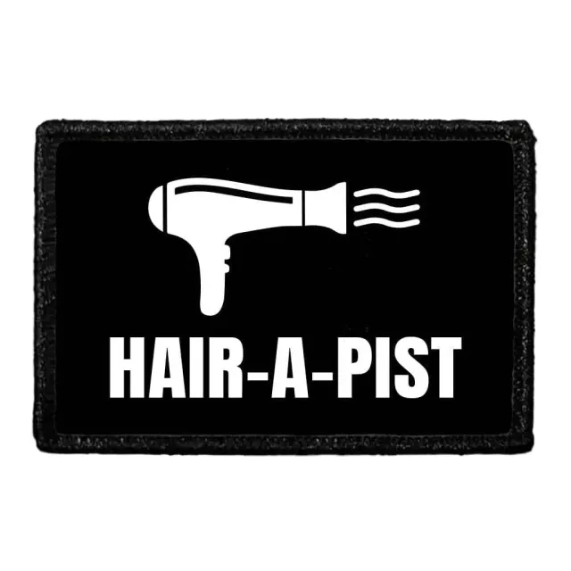 Pull Patch Hair-a-pist patch med velcro 1 stk humor