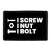 Pull Patch Mechanic I Screw patch med velcro humor
