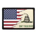 Pull Patch Don't Tread On Me Flag patch 76x51 mm