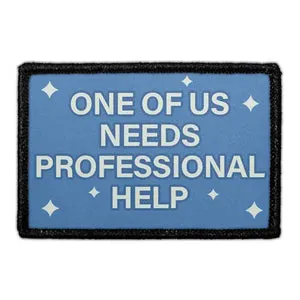 Pull Patch Professional Help patch med velcro 1 stk tekst