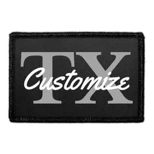 Pull Patch Custom Location patch med velcro egen tekst