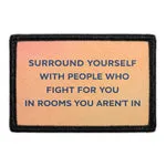 Pull Patch People Who Fight patch velcro 76 mm