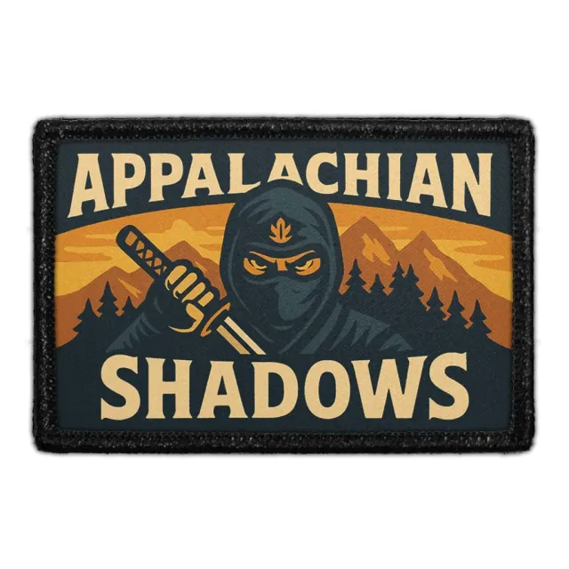 Pull Patch Appalachian Shadows patch med velcro 1 stk