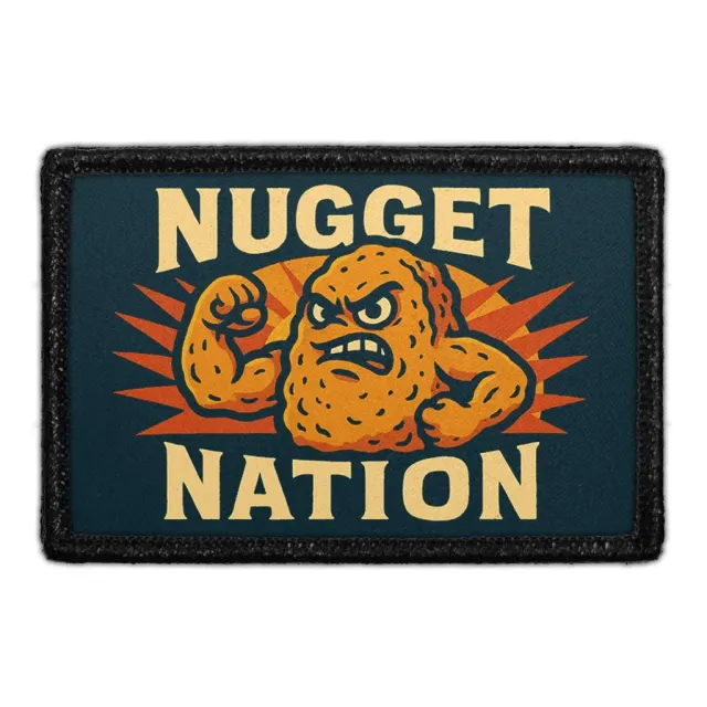 Pull Patch Nugget Nation patch velcro farve