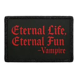 Pull Patch Eternal Life patch 76x51 mm velcro