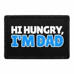 Pull Patch Hi Hungry I’m Dad patch velcro