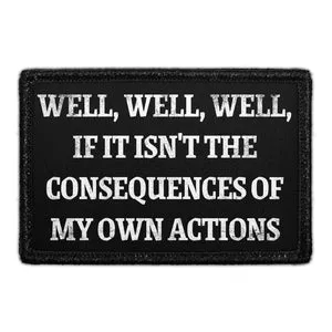 Pull Patch Well Well Well Consequences patch 3x2 sjov