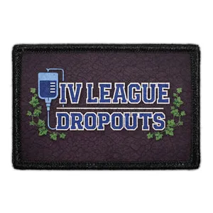 Pull Patch IV League Dropouts patch velcro EMS