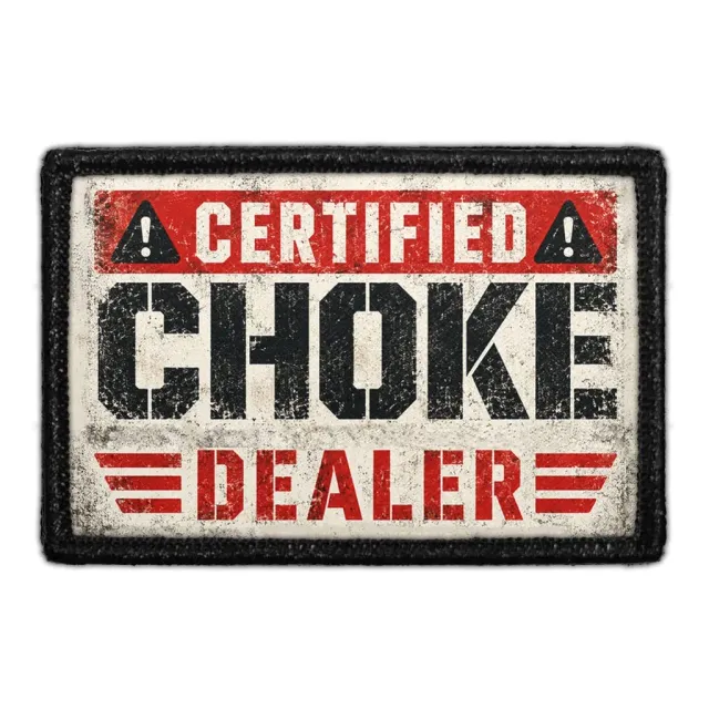 Pull Patch Certified Choke Dealer patch BJJ grappling