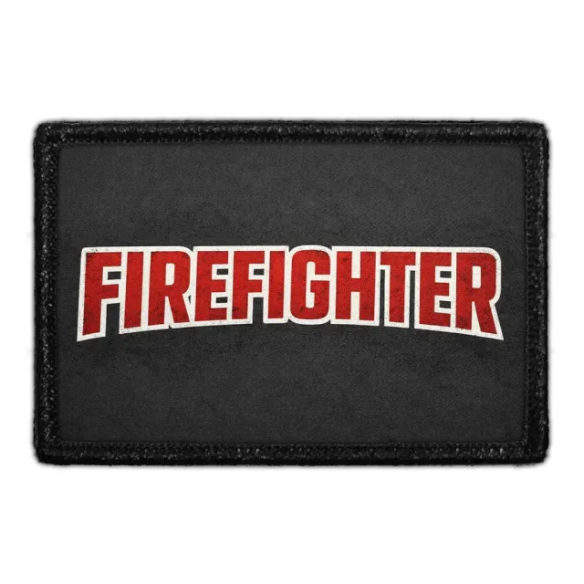 Pull Patch Firefighter patch med velcro – brand