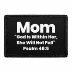 Pull Patch Mom Psalm 46-5 patch med velcro