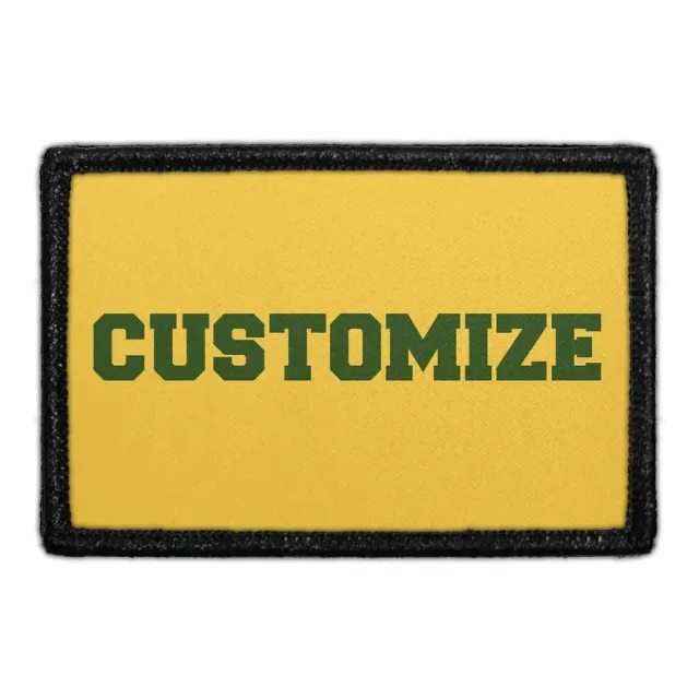 Pull Patch Mira Costa Custom Green College Text patch grøn
