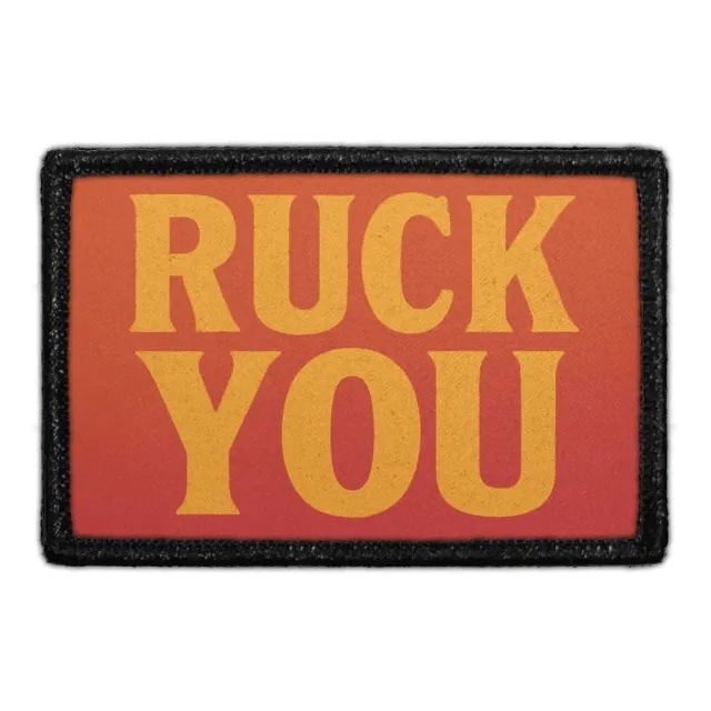 Pull Patch Ruck You patch med velcro rugby