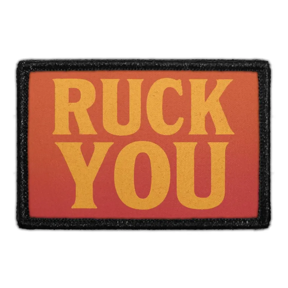 Pull Patch Ruck You patch med velcro rugby