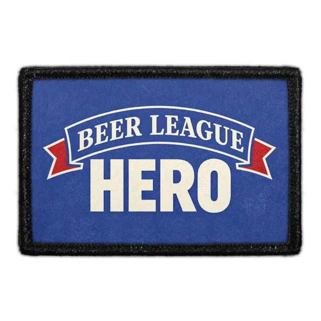 Pull Patch Beer League Hero patch velcromærke hockey