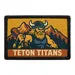 Pull Patch Teton Titans patch med velcro