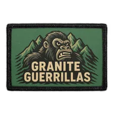 Pull Patch Granite Guerrillas patch med velcro 7,6x5 cm