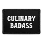 Pull Patch Culinary Badass patch med velcro 76x51 mm