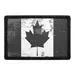 Pull Patch Canada Flag patch sort hvid slidt