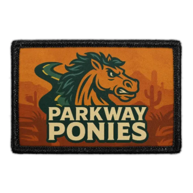Pull Patch Parkway Ponies patch med velcro