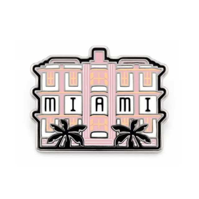 Vagabond Heart Miami Florida pin emalje