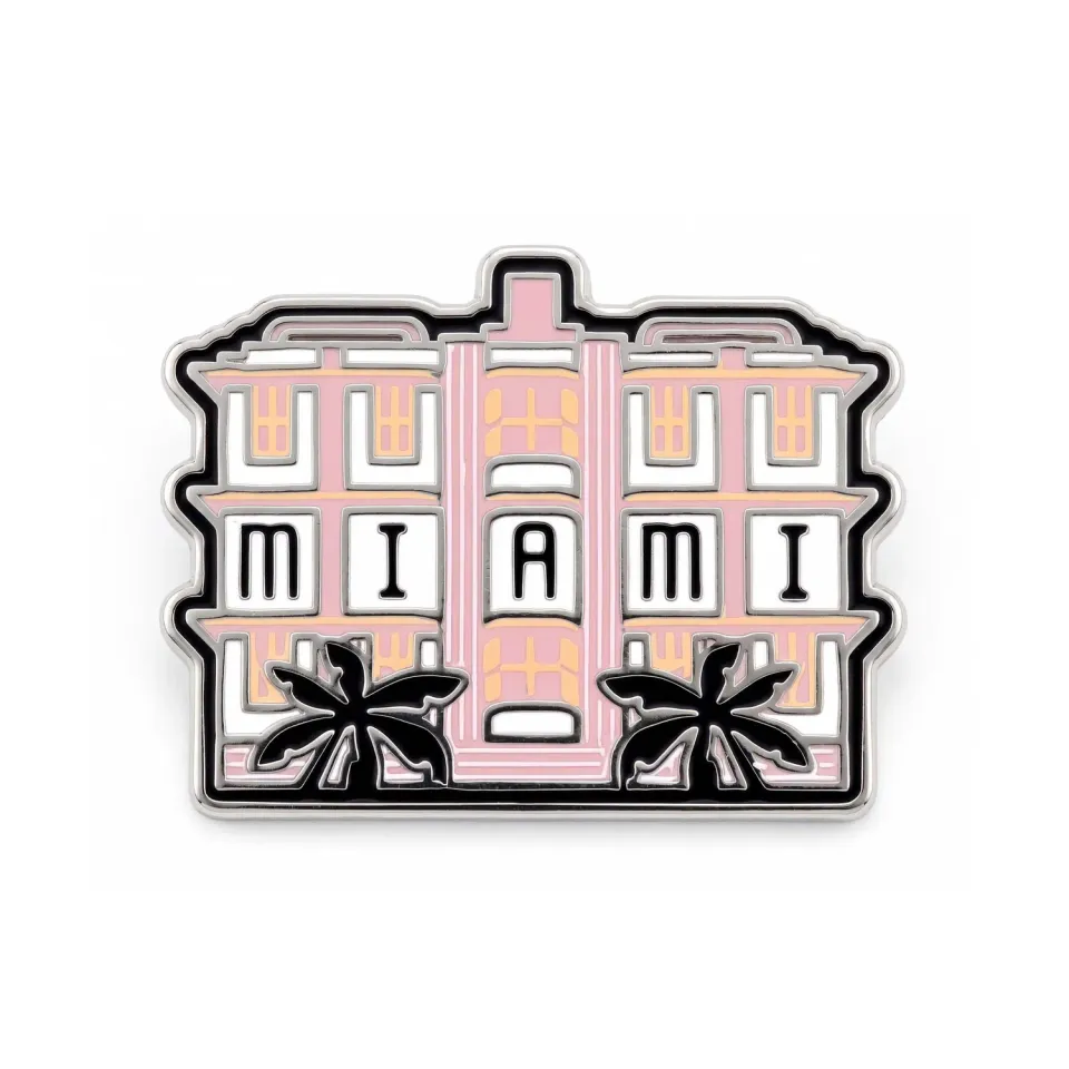 Vagabond Heart Miami Florida pin emalje