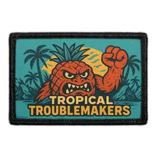 Pull Patch Tropical Troublemakers patch 76x51mm velcro