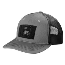 Pull Patch Youth Trucker Curved Bill børnekasket grå/sort