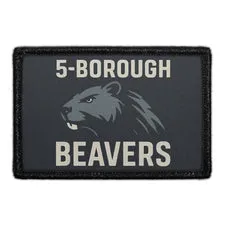 Pull Patch 5-Borough Beavers patch med velcro