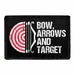 Pull Patch Bow Arrows Target patch velcro 76 mm