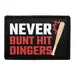 Pull Patch Never Bunt Hit Dingers patch med velcro