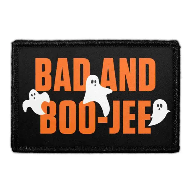 Pull Patch Bad and Boo Jee patch halloween