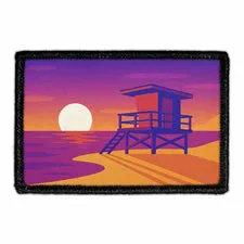 Pull Patch Golden Hour Guard mærke 76x51 mm