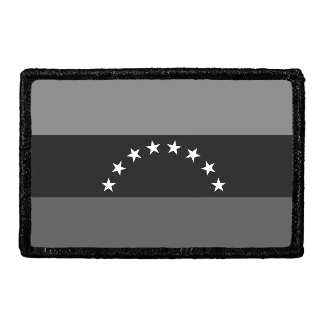 Pull Patch Venezuela Flag patch sort hvid