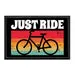 Pull Patch Just Ride Retro patch med velcro 76x51