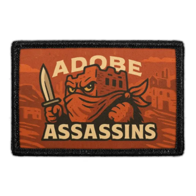 Pull Patch Adobe Assassins patch med velcro 1 stk