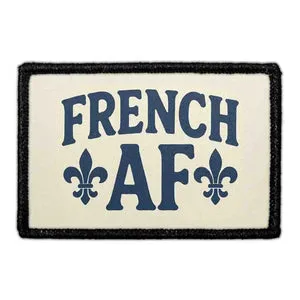 Pull Patch French AF patch med velcro bulldog