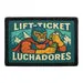 Pull Patch Lift-Ticket Luchadores patch 3x2 velcro
