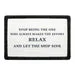 Pull Patch Let The Ship Sink patch 7,6x5 cm sjov
