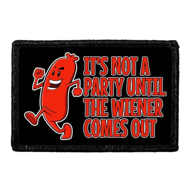 Pull Patch Wiener Comes Out patch med velcro
