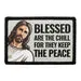 Pull Patch Blessed Are Chill Jesus patch velcro 1 stk